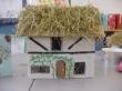 Another model Tudor house by pupils from Class 2 and 3 - click for full size image