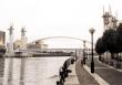 View from the south bank of the canal