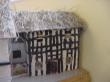 Model Tudor house by a pupil in Class 3 - click for full size image